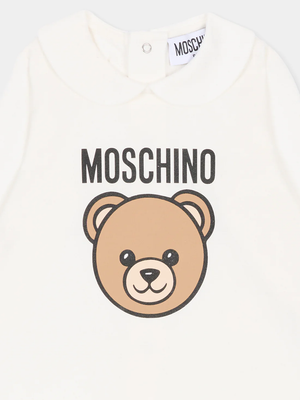 Tutina con logo stamapto MUY098 LCA19 /10063 MOSCHINO 