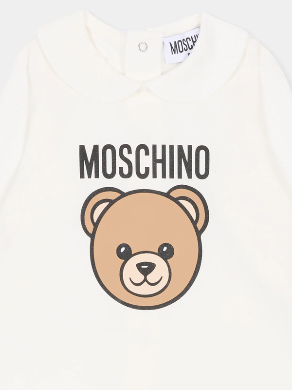 Tutina con logo stamapto MUY098 LCA19 /10063 MOSCHINO 