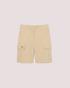 Shorts cargo lunghi in gabardine 947638 /8XF LACOSTE 