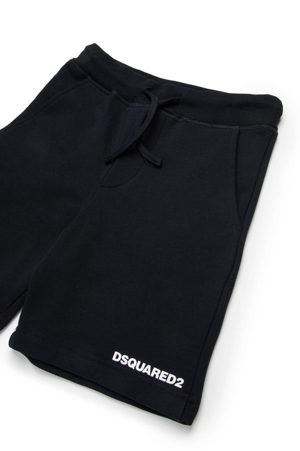 Shorts in felpa con logo DQ2738 D0094 /DQ900 DSQUARED2 JUNIOR 