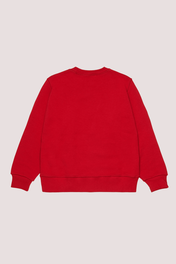 Felpa girocollo con logo Sport DQ3005 D00ZF /DQ423 DSQUARED2 JUNIOR 