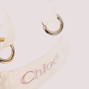 Borsa con logo ricamato sul davanti C20872 /148 CHLOE 