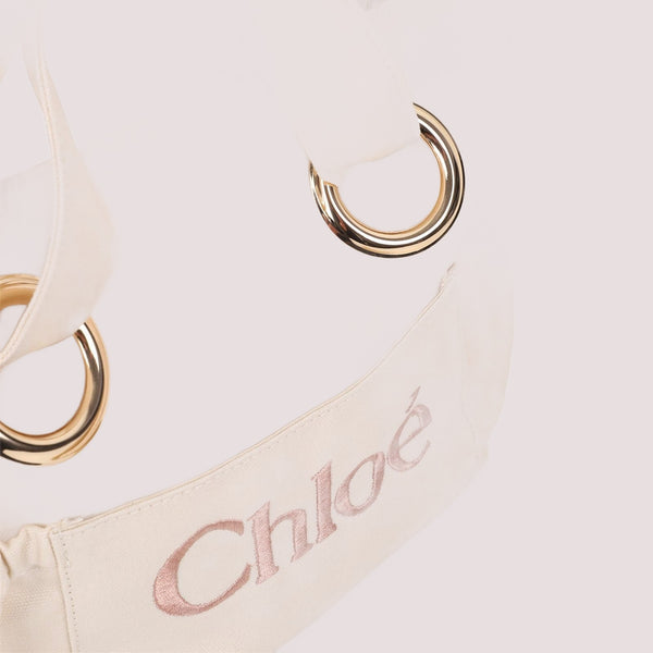 Borsa con logo ricamato sul davanti C20872 /148 CHLOE 