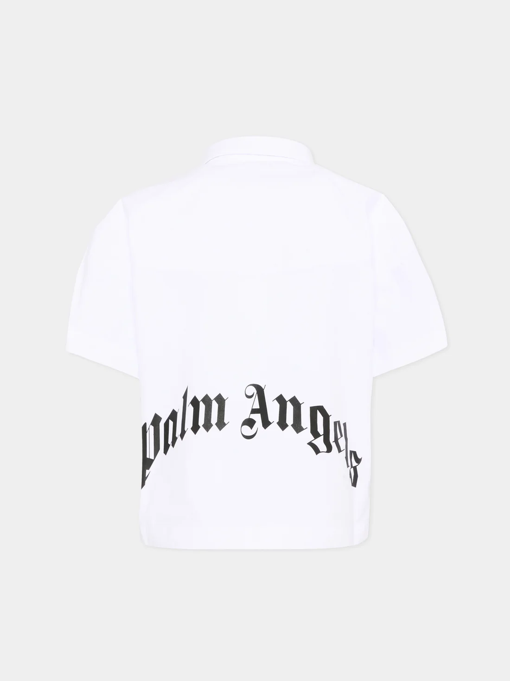 Camicia a maniche corte con logo PBGG003S26FAB001 /2 PALM ANGELS 