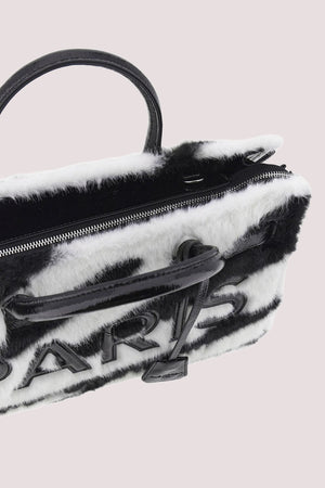 Alaska tote 1509 /UNICA/FUR ZEBRA RUE MADAM PARIS 