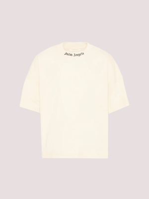 Classic and overlogo t-shirt PBAA002S26JER001 /2 PALM ANGELS 