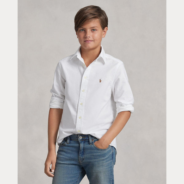 L'iconica camicia oxford 323677133 /001 POLO RALPH LAUREN 