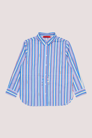 Camicia a righe con logo MX0291 MX01E /MX804 MAX&CO KID 