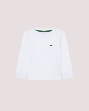 T-shirt in cotone a maniche lunghe 847112 /W8L LACOSTE 