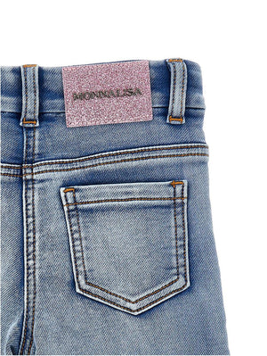 Jeans Floreali 19G404 7015 / MONNALISA 