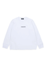 Felpa in cotone con logo