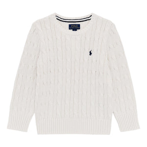 Maglione in cotone a trecce 322702674 /024 POLO RALPH LAUREN 