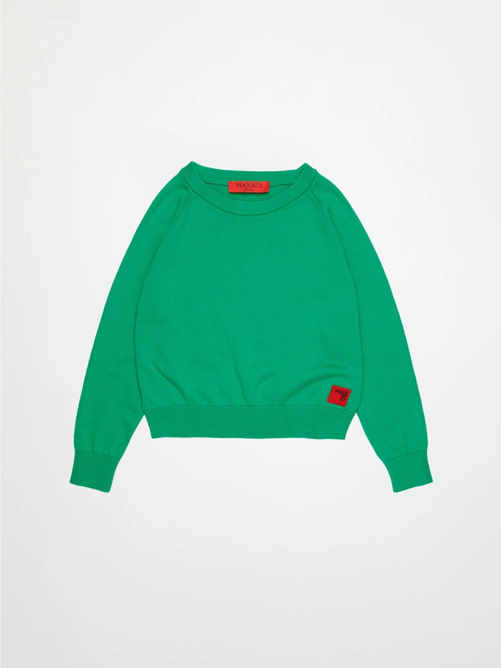 Pullover girocollo con logo MX0295 MX00X /MX506 MAX&CO KID 