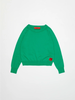 Pullover girocollo con logo