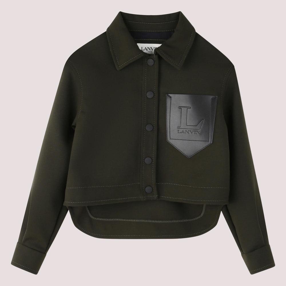 Camicia con logo N30258 /U60 LANVIN 