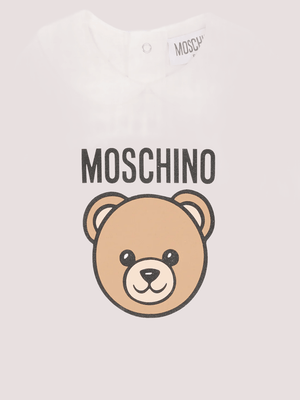 Tutina con logo stamapto MUY098 LCA19 /10063 MOSCHINO 