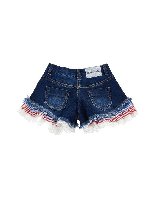 Shorts in denim 19G401 7015 /55 MONNALISA 