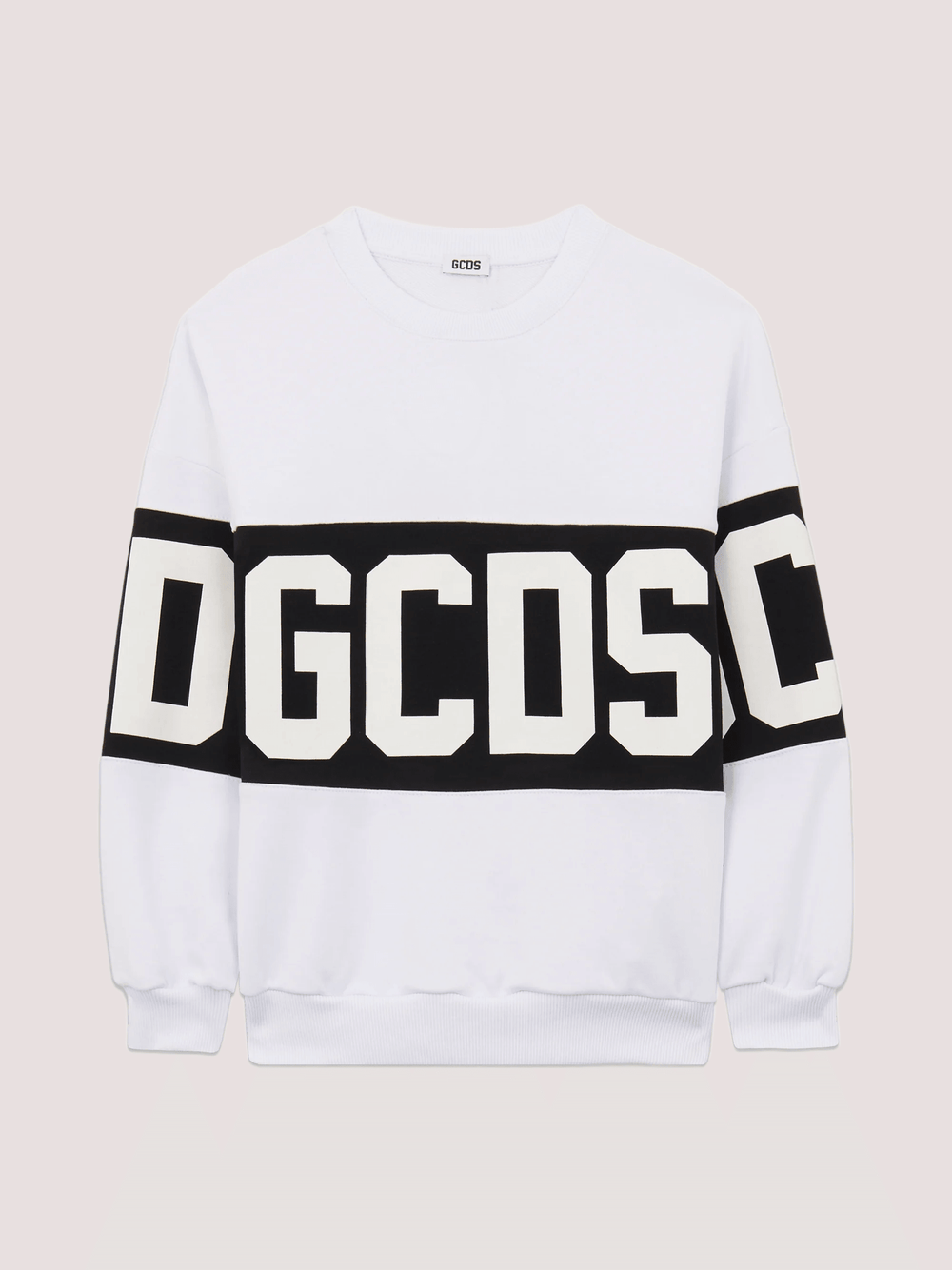 Felpa girocollo band logo Z0UJQE584F004 /100B GCDS 