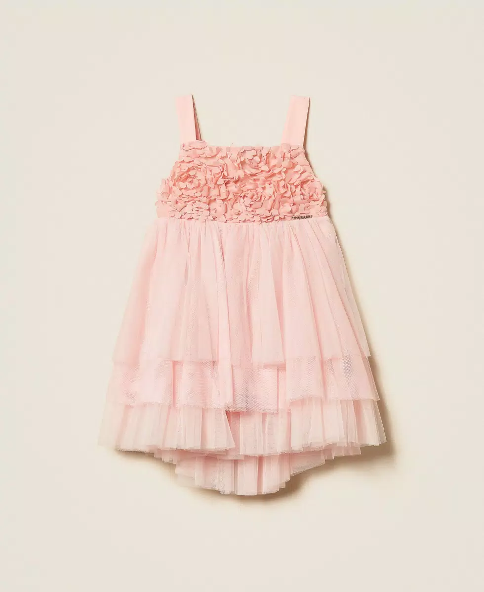 Abito corto baby in tulle a balze 261GB2104 /10021 TWINSET 