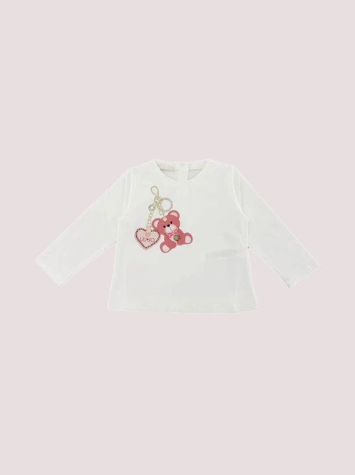 T-shirt con stampa HF5052 J0088 /M9816 LIU JO 