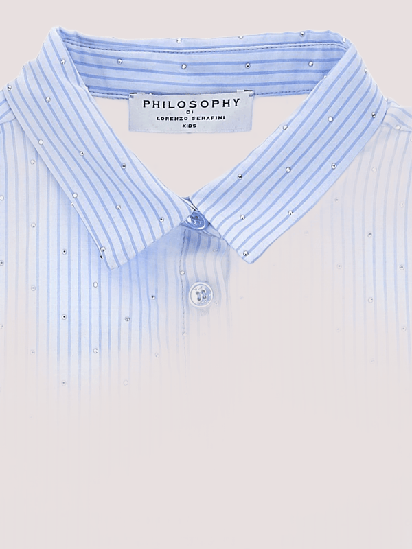 Camicia a righe I1G313 7316 /58 PHILOSOPHY KIDS 