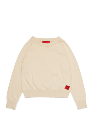Pullover girocollo con logo MX0295 MX00X /MX105 MAX&CO KID 