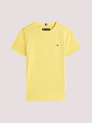 T-shirt con logo ricamato Tommy Hilfiger KB0KB06879J /ZGP TOMMY HILFIGER 