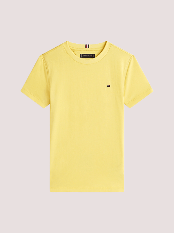 T-shirt con logo ricamato Tommy Hilfiger KB0KB06879J /ZGP TOMMY HILFIGER 