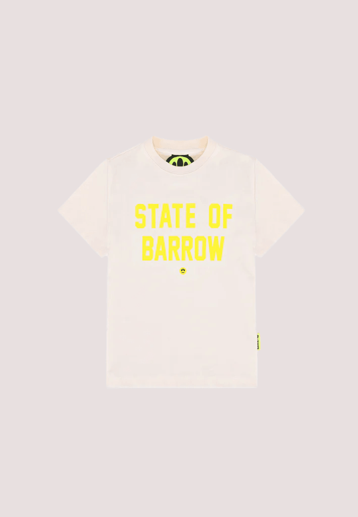 T-shirt con stampe F5BKJUTH077 /13 BARROW KIDS 