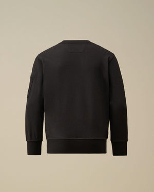 U16 diagonal fleece crewneck lens sweatshirt CNF00X LCA69 /40214 C.P.COMPANY 
