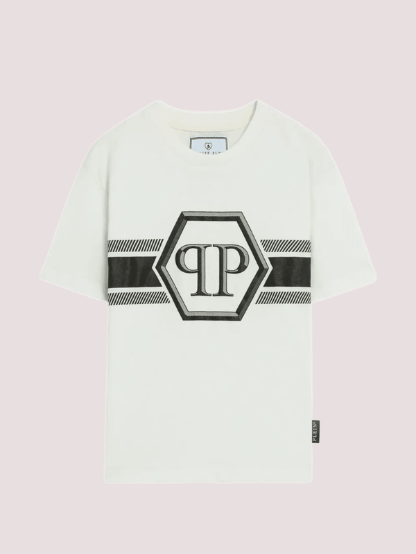 T-shirt con logo stampato S6PHJBTH054 /2 PHILIPP PLEIN JUNIOR 