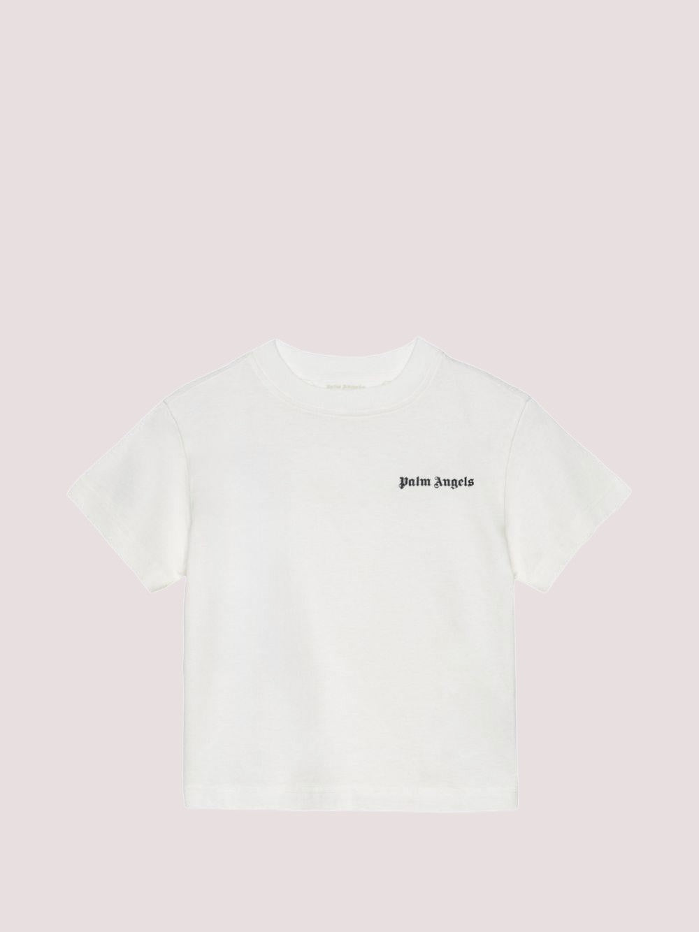 T-shirt con logo PBAA003S26JER002 /2 PALM ANGELS 