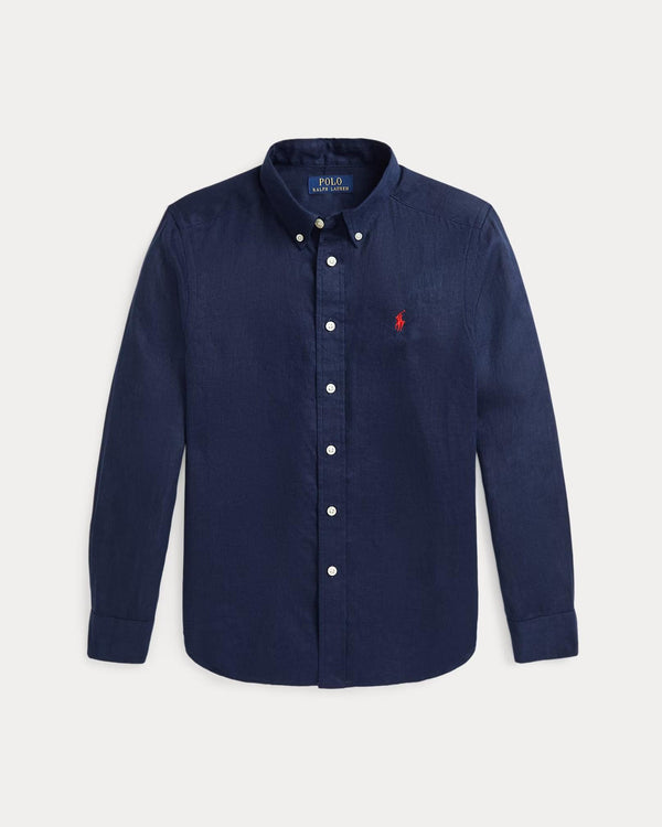 Camicia in lino 323967600 /004 POLO RALPH LAUREN 