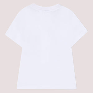 T-shirt con loghi stampati J52882 /10P BOSS 