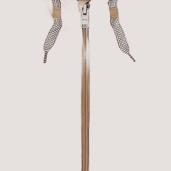 Felpa con cappuccio e cerniera con logo J52444 /269 BOSS 