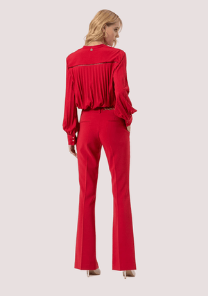 Pantalone bootcut in tessuto stretch FR25WVA004W42901 /T51 FRACOMINA 