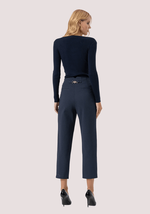 Pantalone slim a quadretti FR25WV1009W72701 /117 FRACOMINA 
