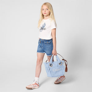 T-shirt con stampa fantasia logata C20855 /117 CHLOE 