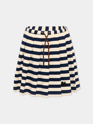 Gonna in maglia a righe S6MSJGSK185 /MS072 MSGM KIDS 