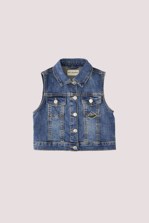 Gilet Santa Cruz in denim RG152 00 /7750 ROY ROGERS 