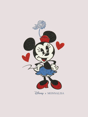 T-shirt, bambina, in jersey.<BR/> 19F608 6003 /0001 MONNALISA 