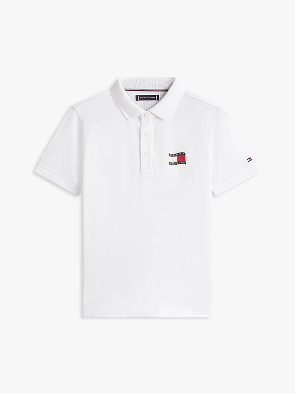 Polo con logo ricamato Tommy Hilfiger KB0KB10227J /YBR TOMMY HILFIGER 