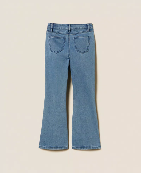Jeans flare con bottoni 261GJ2062 /3451 TWINSET 