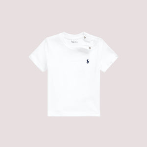 T-shirt in jersey di cotone con scollo a girocollo 320832904 /033 POLO RALPH LAUREN 