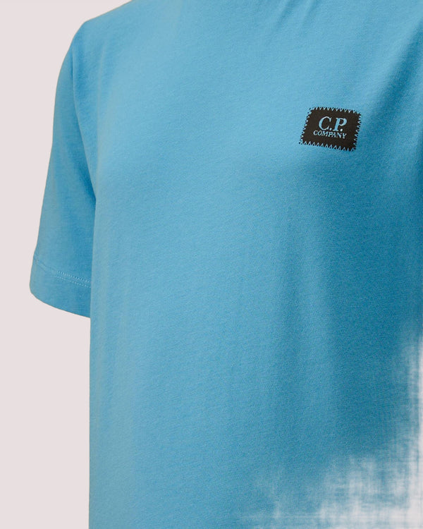 U16 cotton jersey 30/1 short sleeve logo patch t-shirt CMM00S LAA17 /41100 C.P.COMPANY 