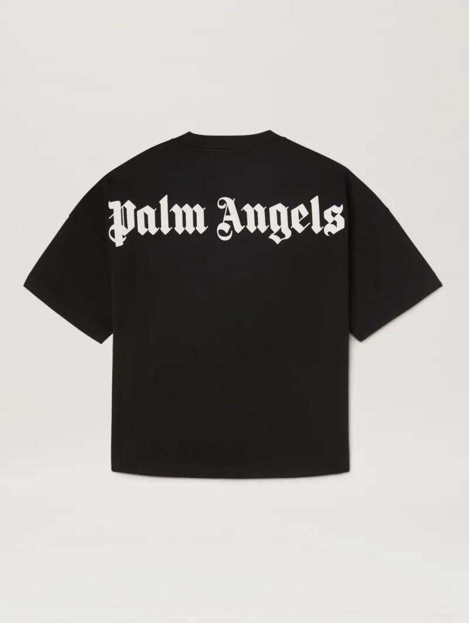 Classic and overlogo t-shirt PBAA002S26JER001 /110 PALM ANGELS 