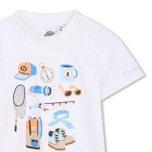 T-shirt con stampa T60895 /10P TIMBERLAND 