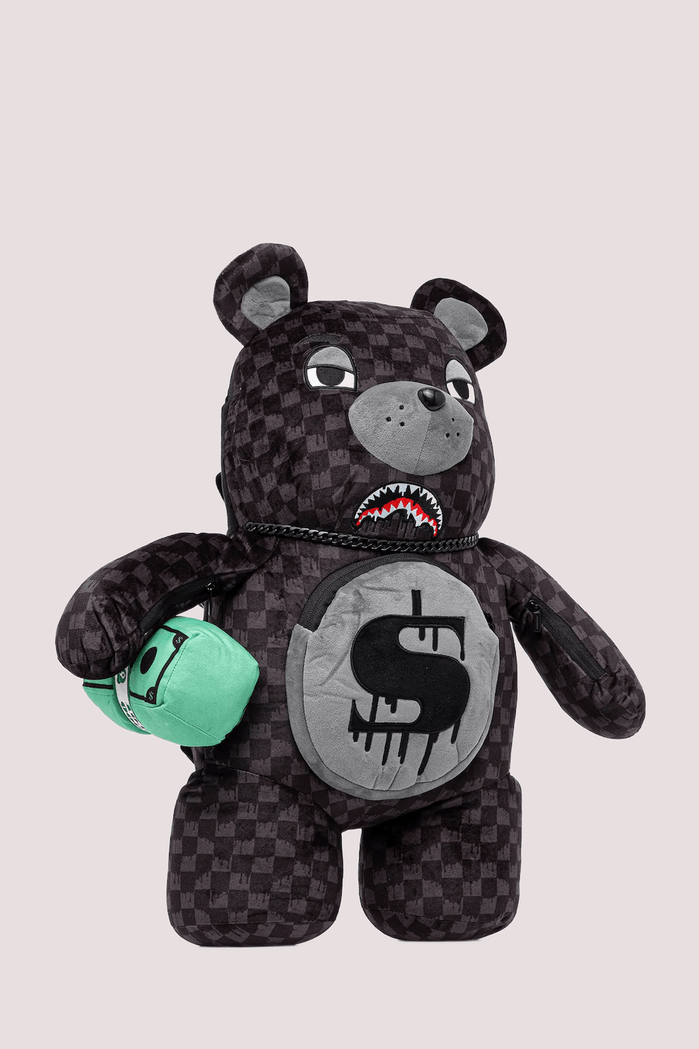 Dripping Sharks In Paris Moneybear Teddy Bear 910B7974NSZ /N/D SPRAYGROUND 