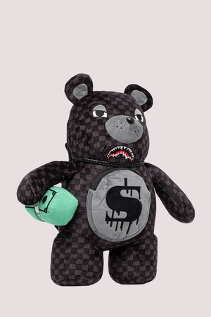 Dripping Sharks In Paris Moneybear Teddy Bear 910B7974NSZ /N/D SPRAYGROUND 