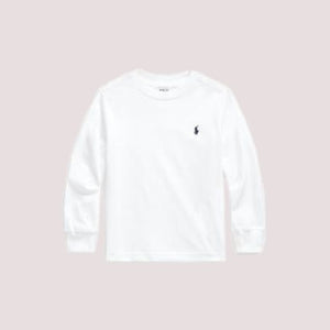 T-shirt a maniche lunghe in jersey di cotone 322843804 /4 POLO RALPH LAUREN 